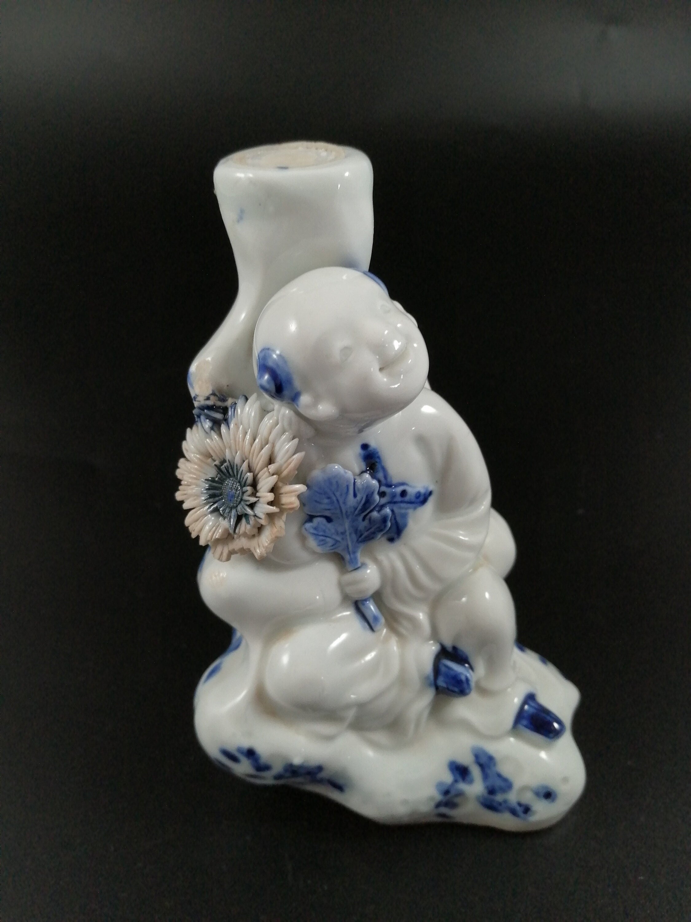 Antique Japanese Hirado porcelain figurine