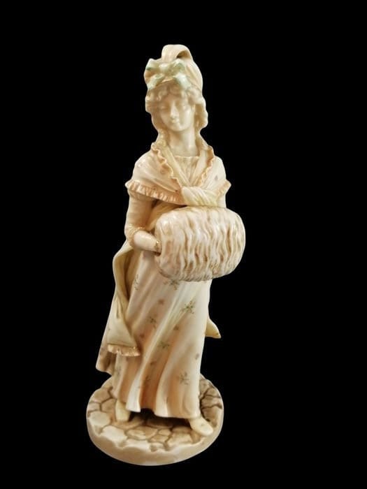 James Hadley - Royal Worcester - Figurine (1) - Regency - Porcelain