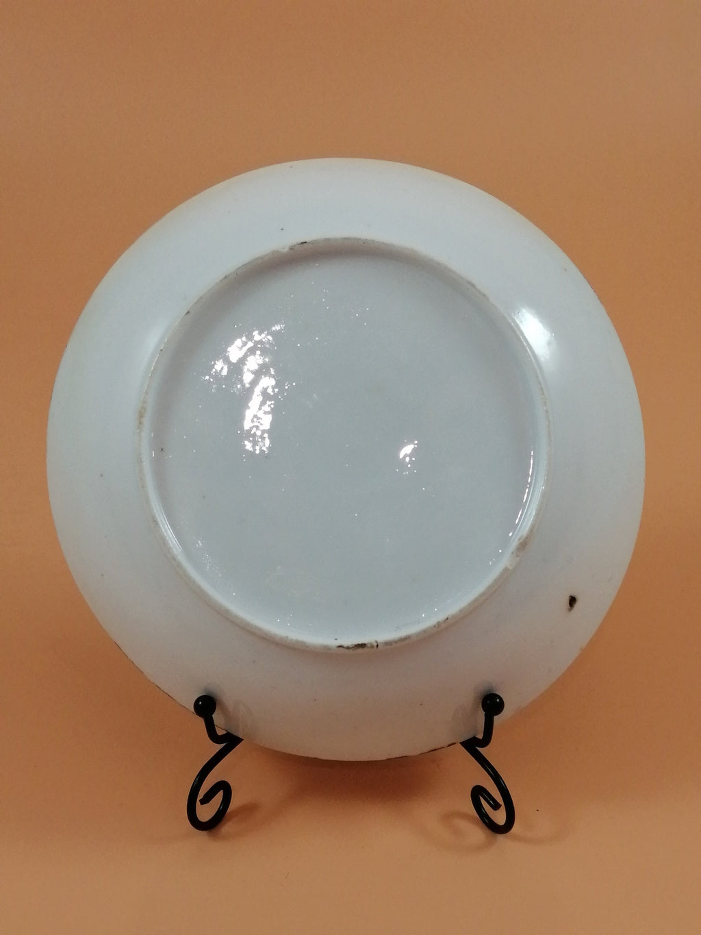 Antique Staffordshire Princess Charlotte Memorial Tea Cup & Saucer: 1817 Puce Lustreware