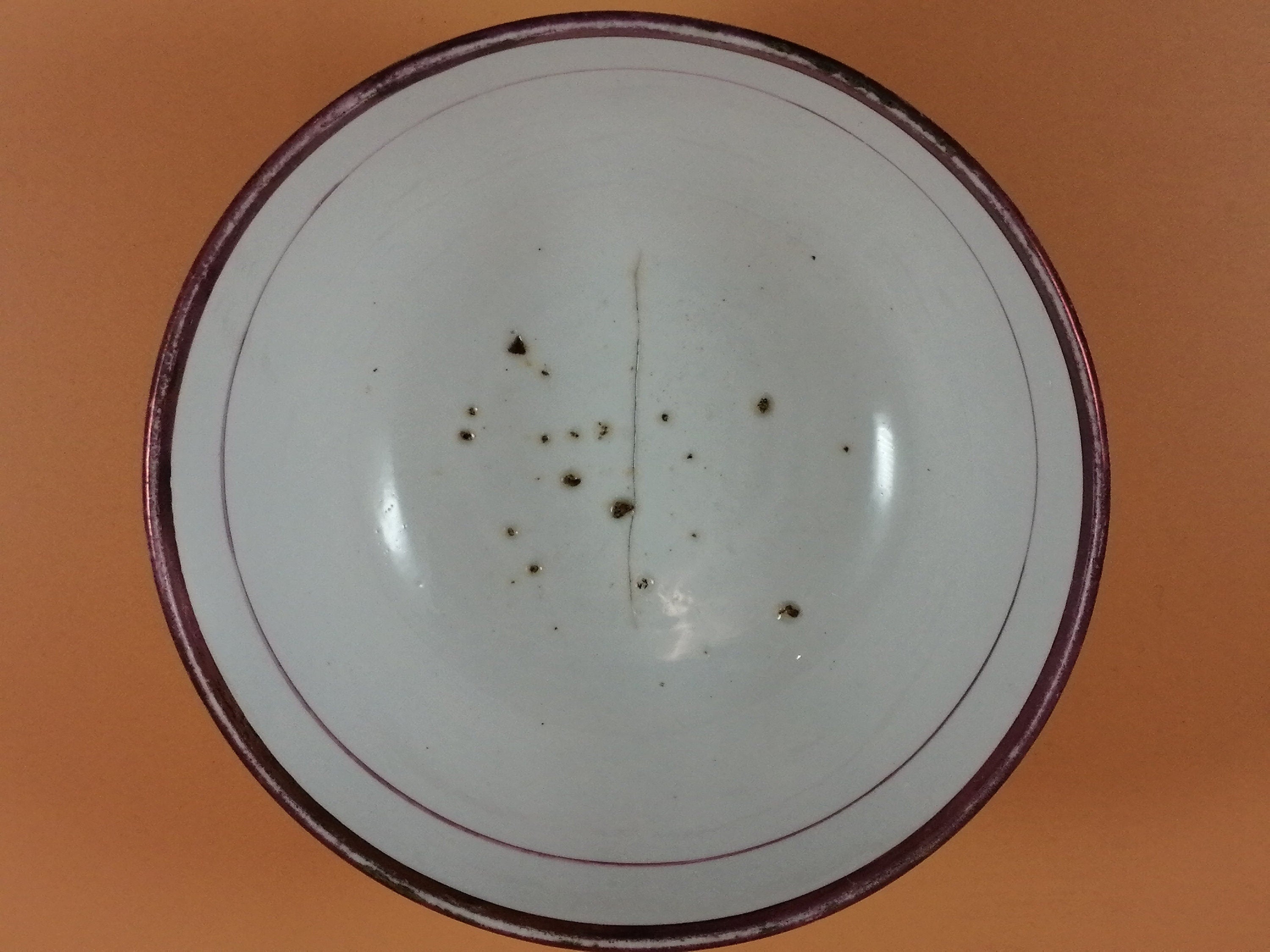 Rare 1817 Princess Charlotte Memorial Tea Bowl: Antique Staffordshire Lustreware