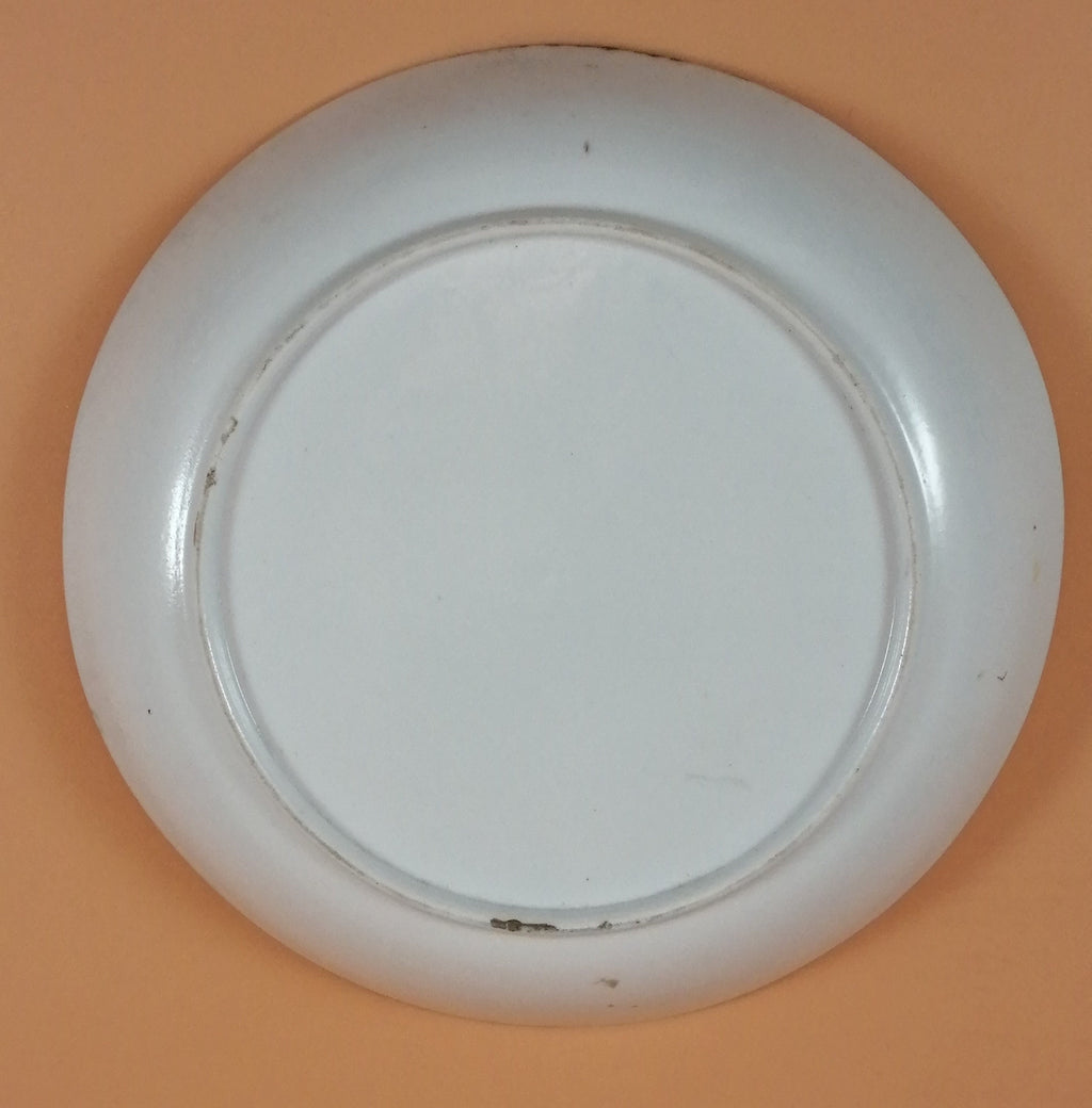 Antique Staffordshire Lustreware Saucer: Princess Charlotte Memorial, 1817