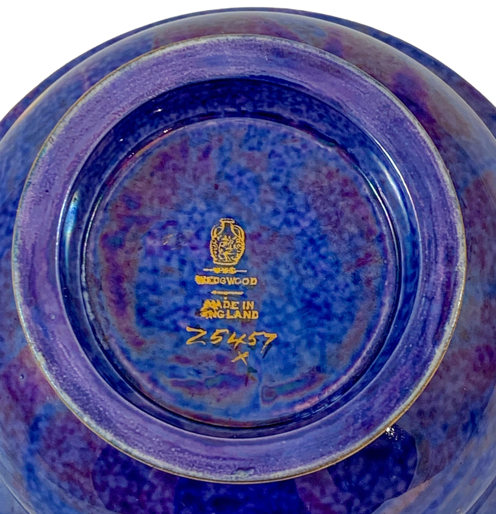 Blue Fruit lustre bowl ,Wedgwood ,designed by Daisy Makeig-Jones circa 1929