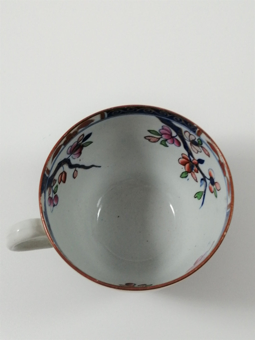 Antique Spode Tea Cup: Tobacco Leaf Pattern, Georgian Porcelain, c. 1810