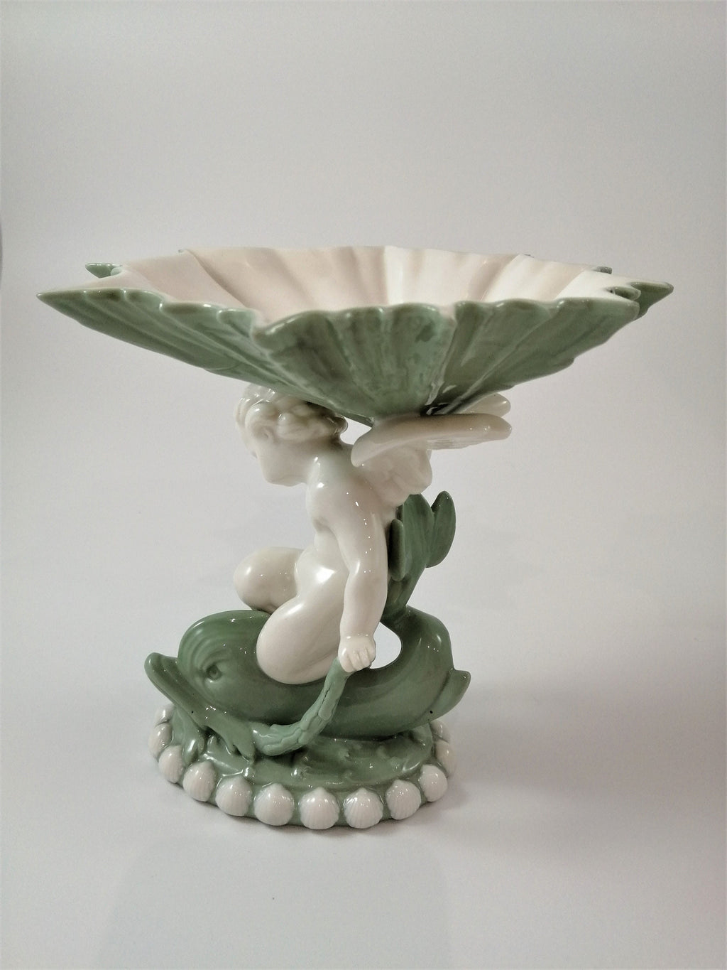 Antique Minton Cherub Compotes: Victorian Porcelain Sweetmeat Dishes, 1873