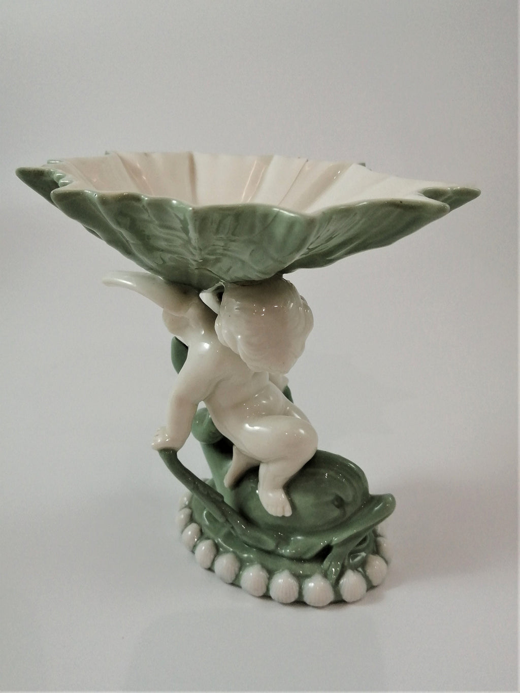 Antique Minton Cherub Compotes: Victorian Porcelain Sweetmeat Dishes, 1873