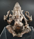 Antique bronze figurine, depicting Ganesha,19th