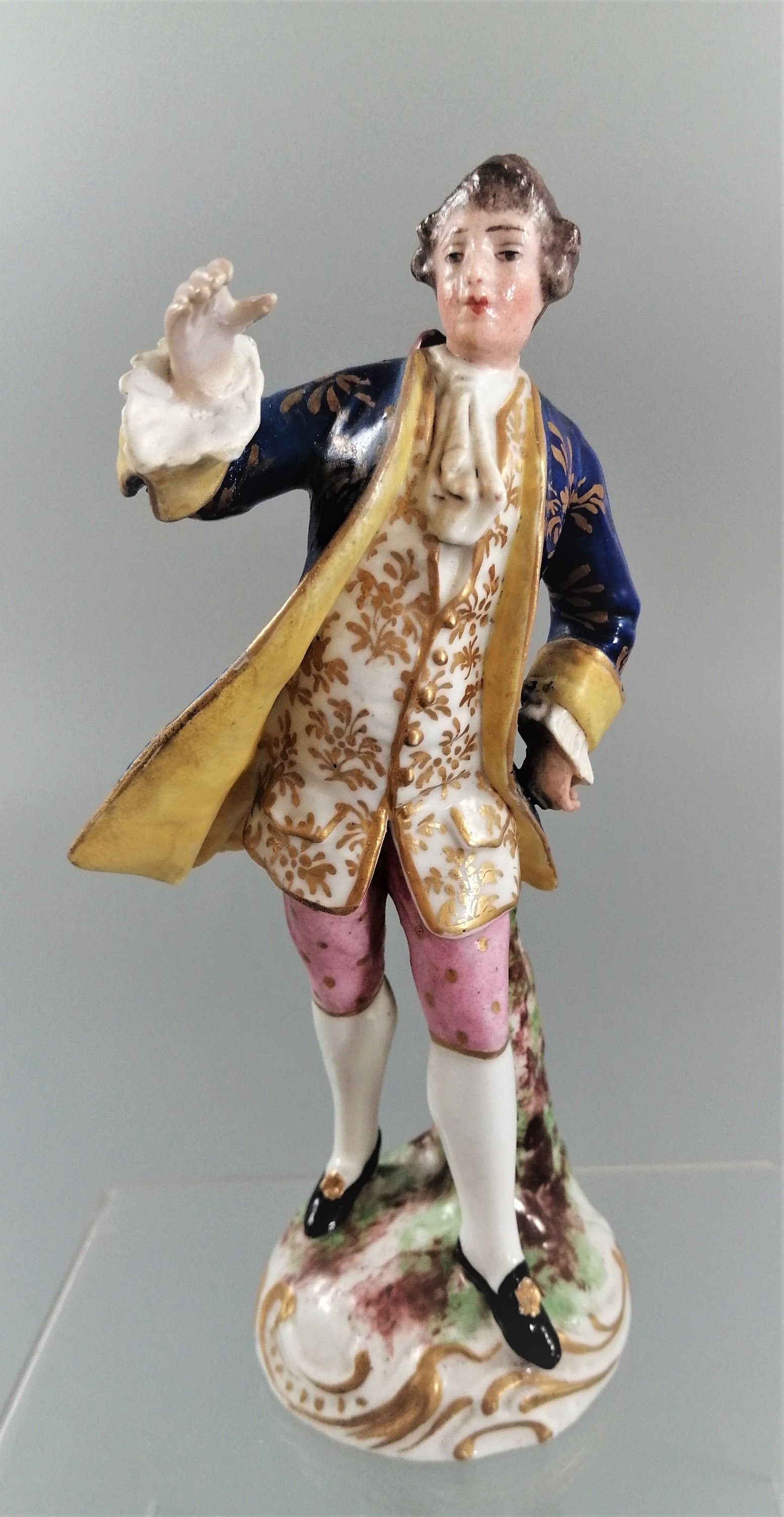 Antique porcelain figurine Samson, Edmé et Cie of Paris, 19th