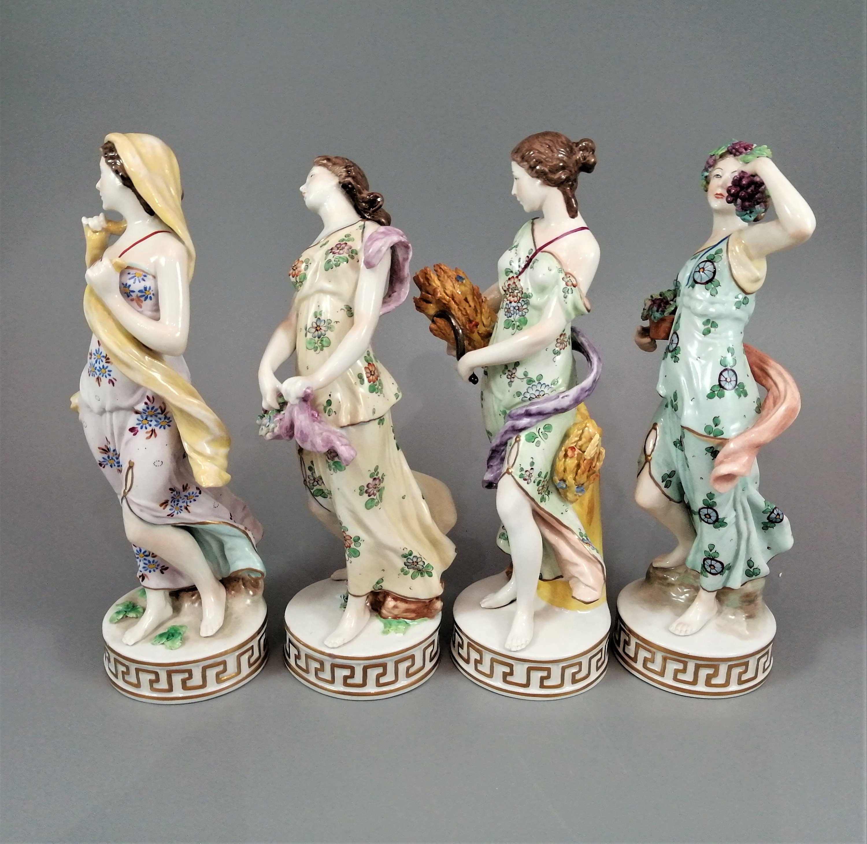Sitzendorf Porcelain Group "Four Seasons"