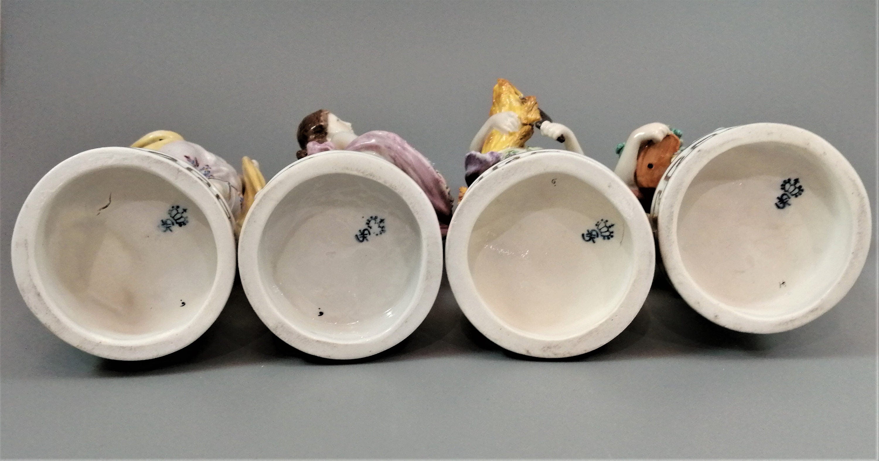 Sitzendorf Porcelain Group "Four Seasons"