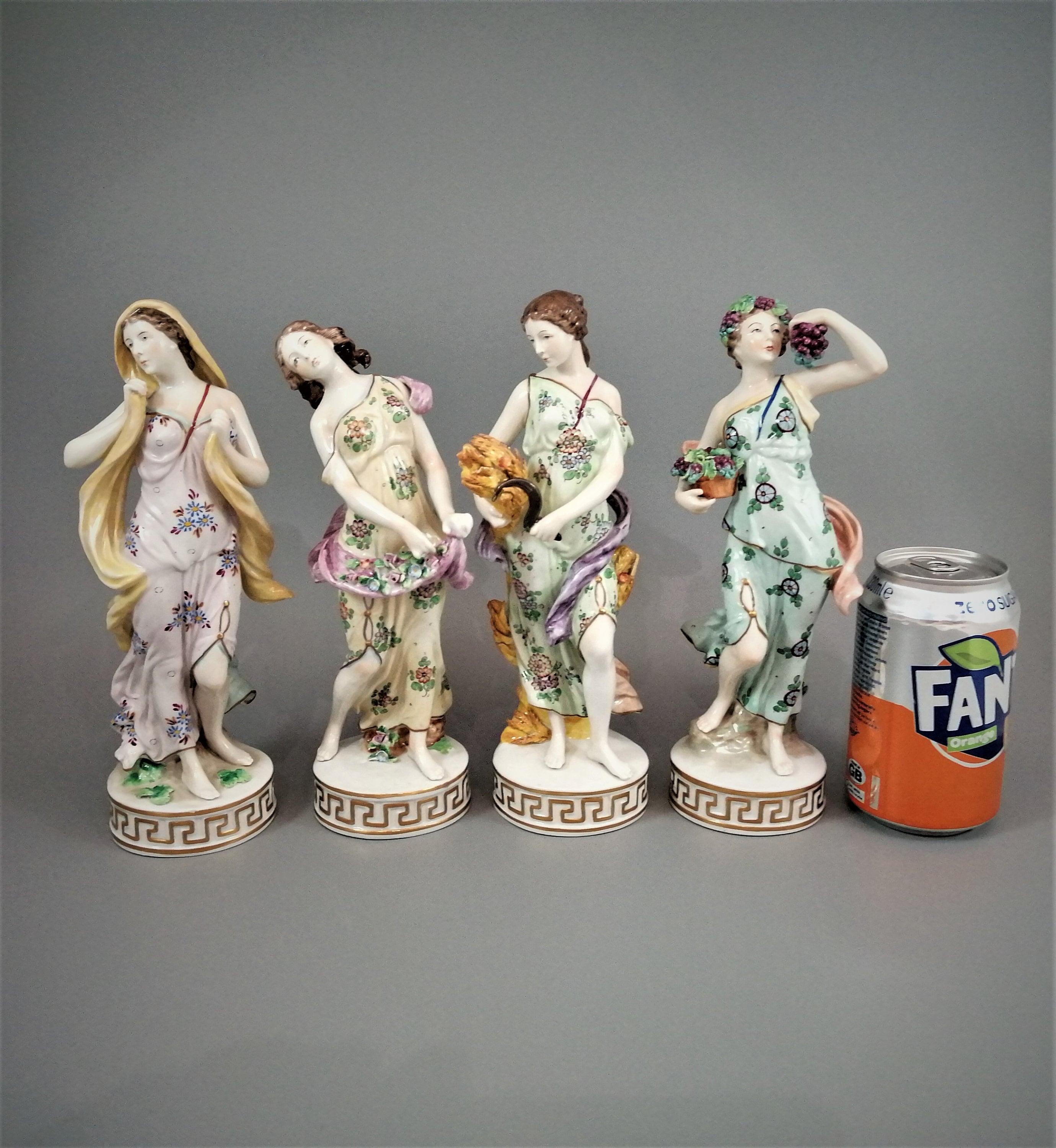 Sitzendorf Porcelain Group "Four Seasons"