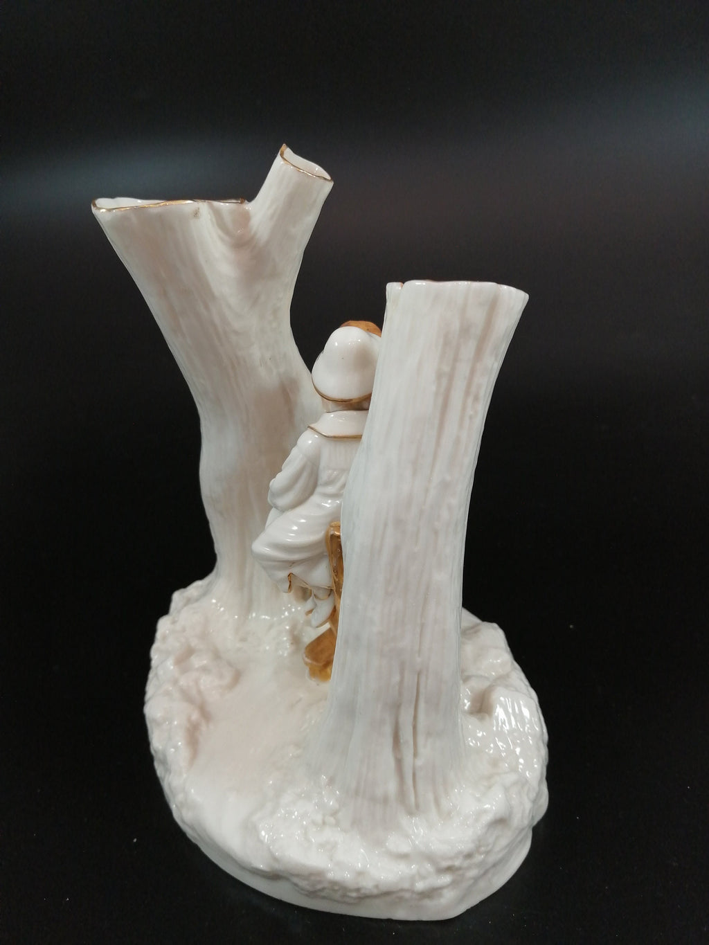 Rare Royal Worcester Porcelain Figurine: Country Courtship, James Hadley 1884