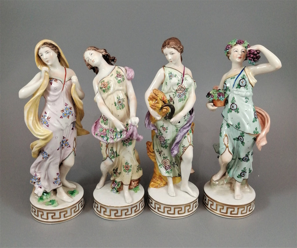 Sitzendorf Porcelain Group "Four Seasons"