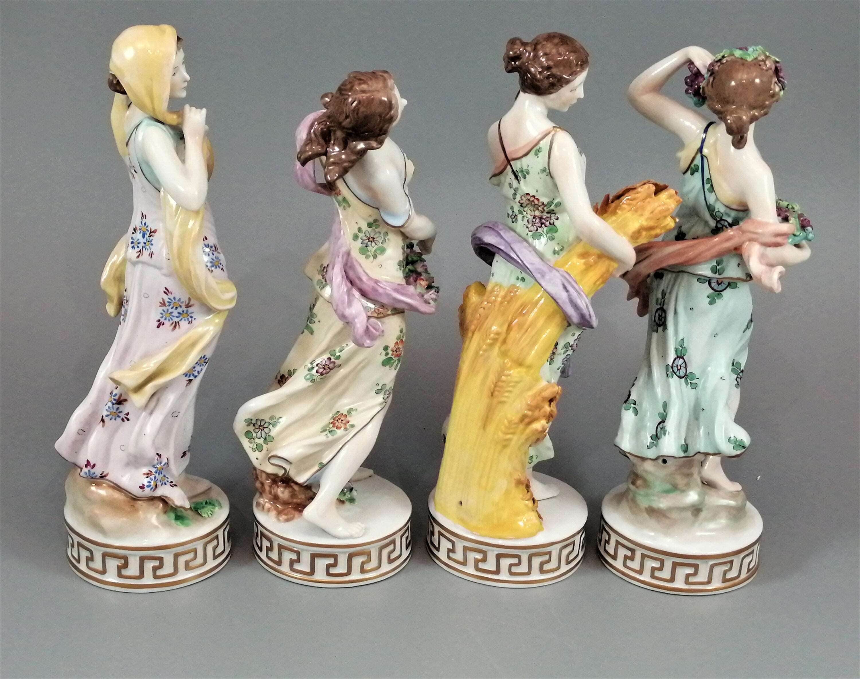 Sitzendorf Porcelain Group "Four Seasons"