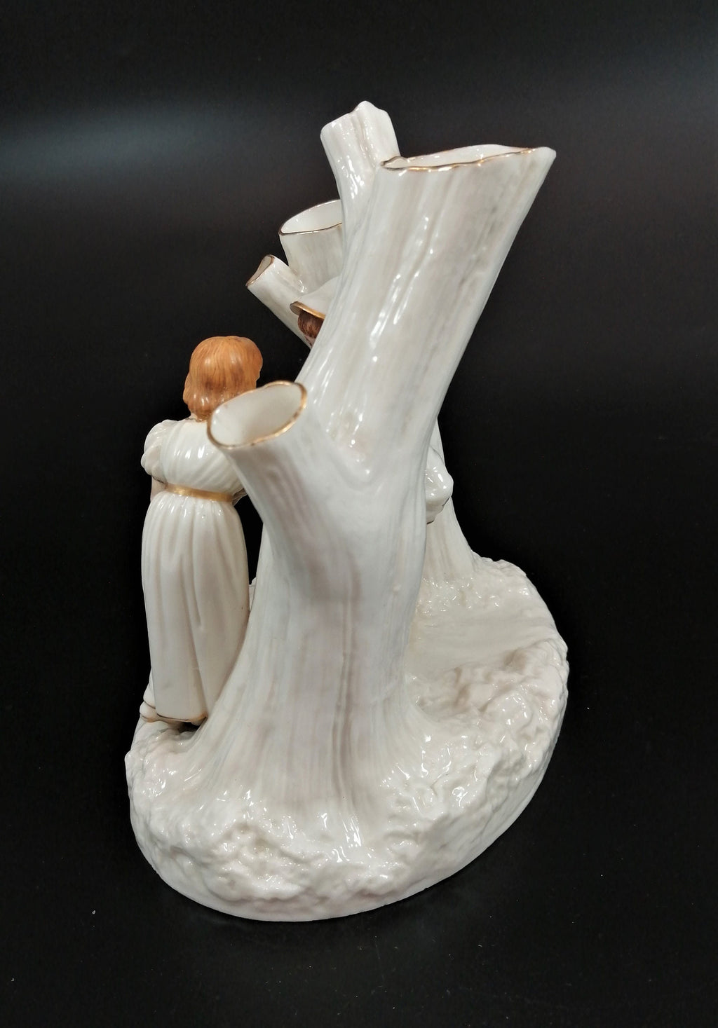 Rare Royal Worcester Porcelain Figurine: Country Courtship, James Hadley 1884
