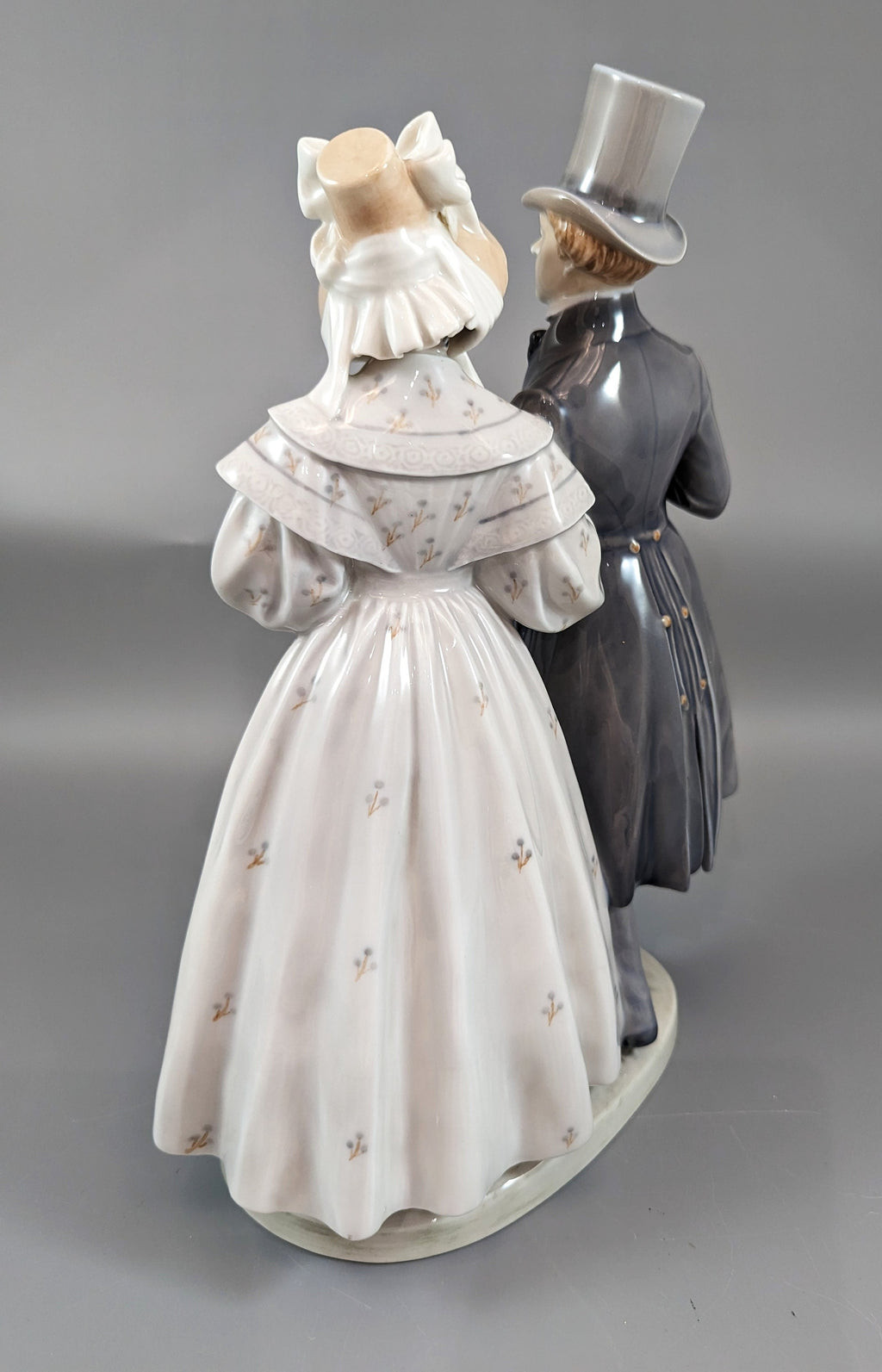 Royal Copenhagen Porcelain Figurine: Victorian Couple, Christian Thomsen Design