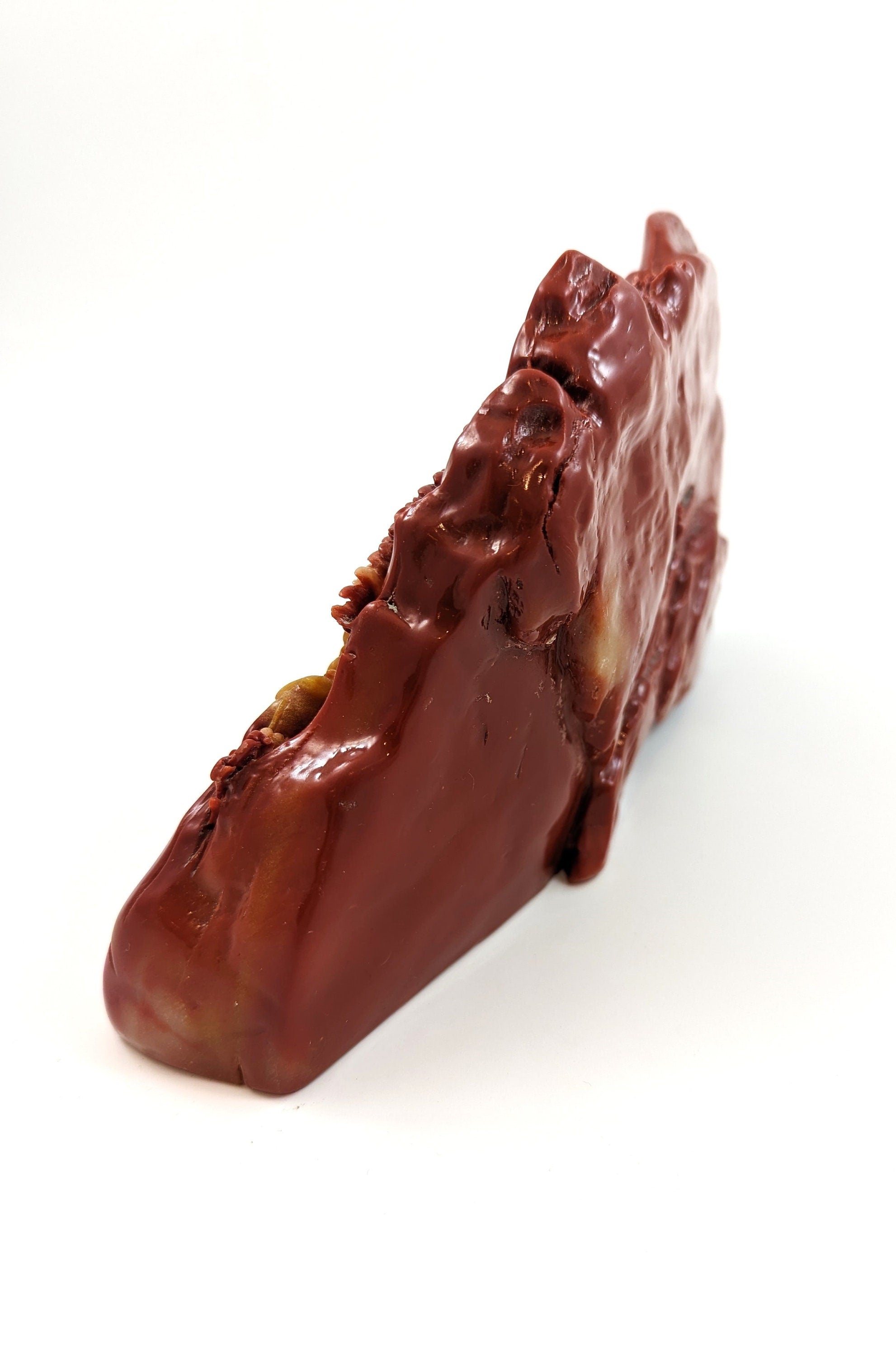 Chinese carving made from rare chicken-blood stone