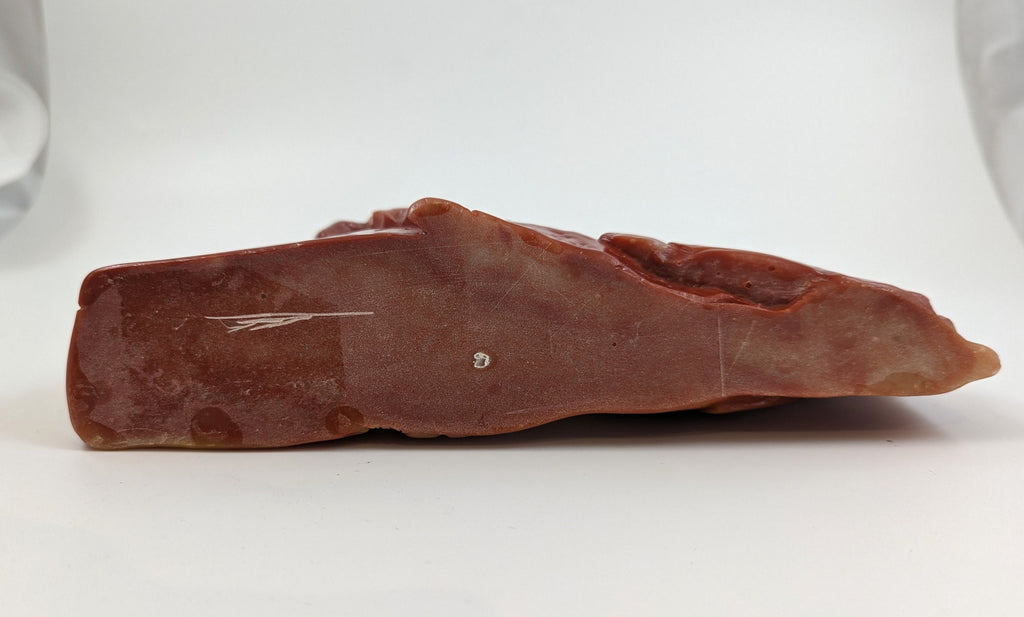 Chinese carving made from rare chicken-blood stone