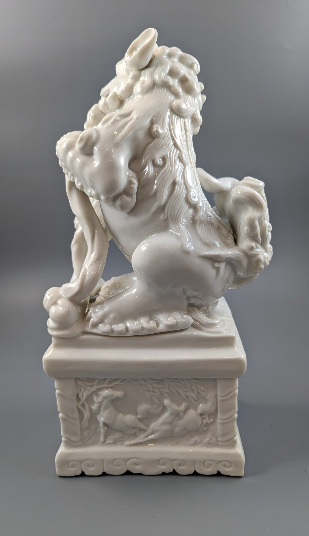 Antique chinese porcelain Blanc De Chine  Foo Dog