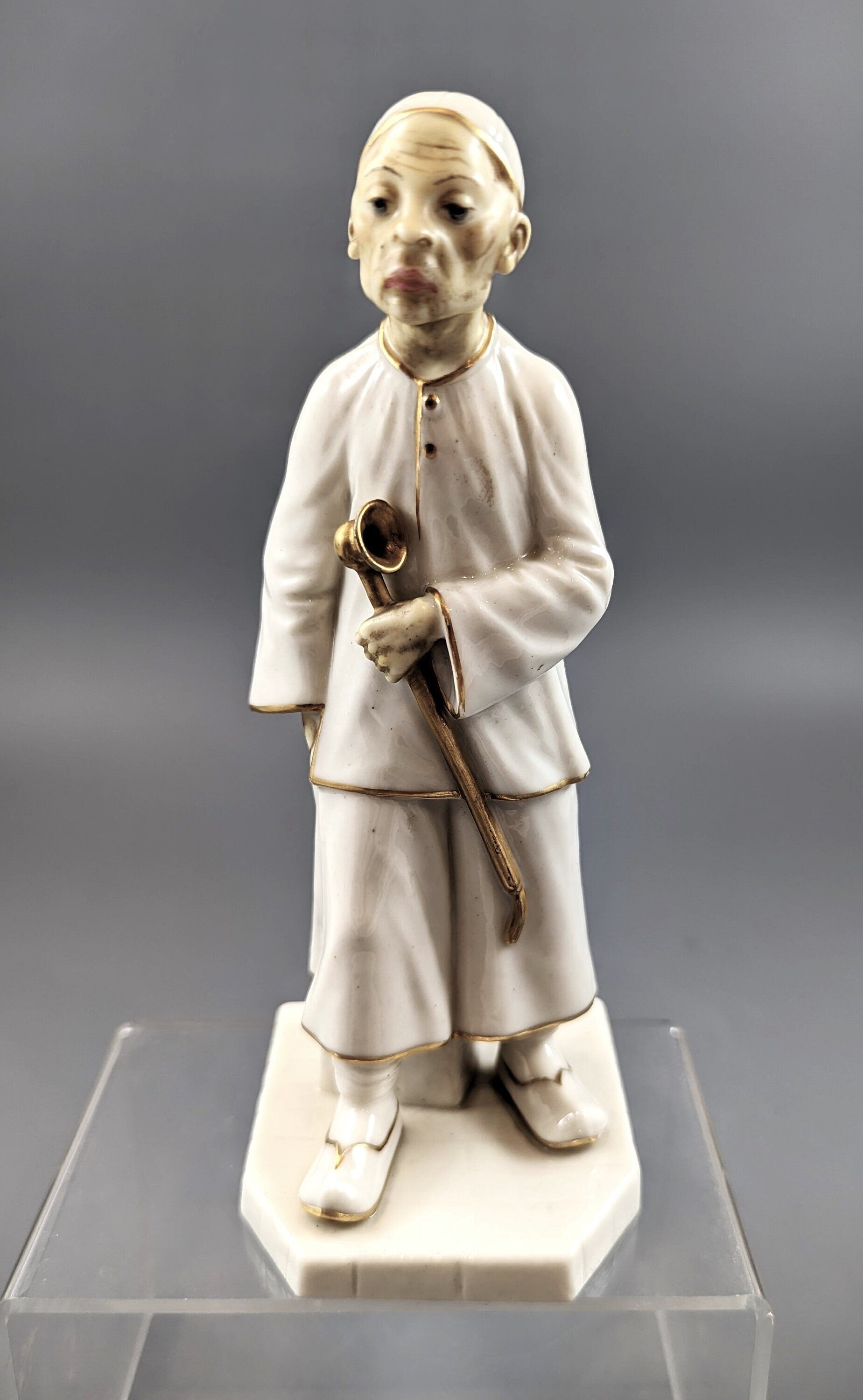 A Royal Worcester figure of a Chinese man,1883