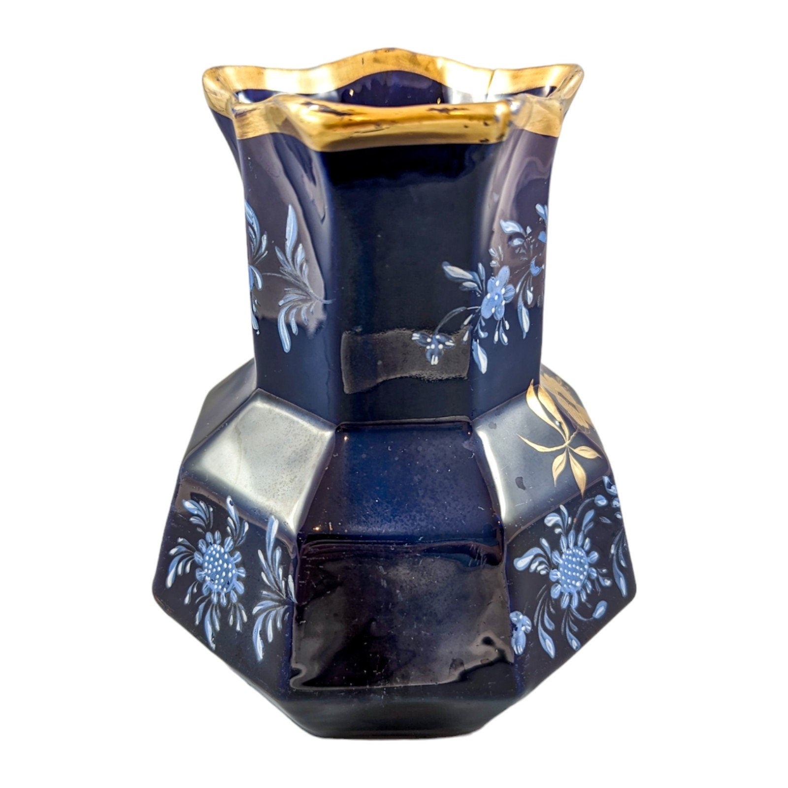 A rare antique  ironstone cobalt  jug,c.1825