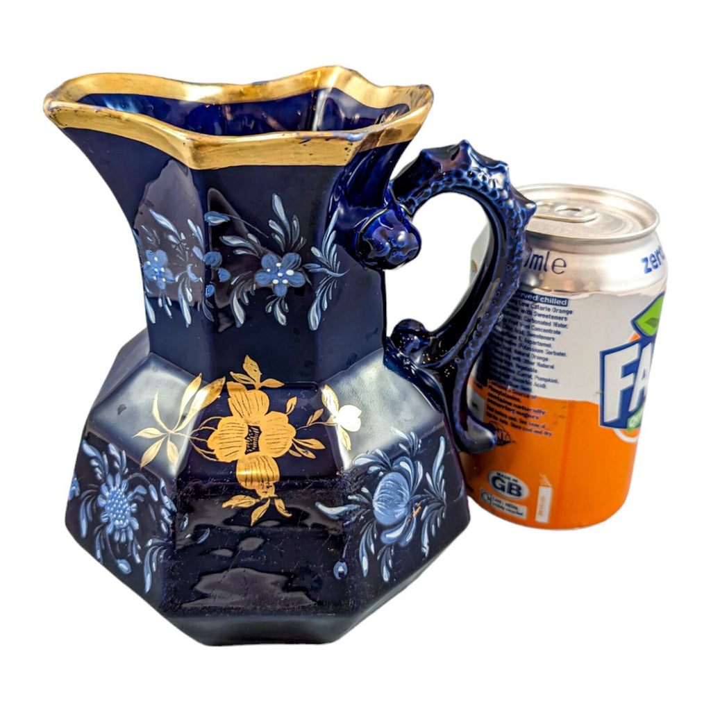 A rare antique  ironstone cobalt  jug,c.1825