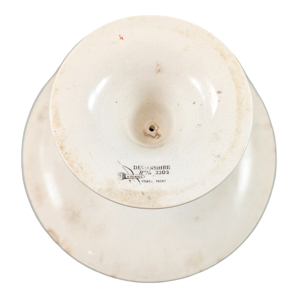 Antique Ridgways   decorative cake stand, Devonshire pattern c. 1885.