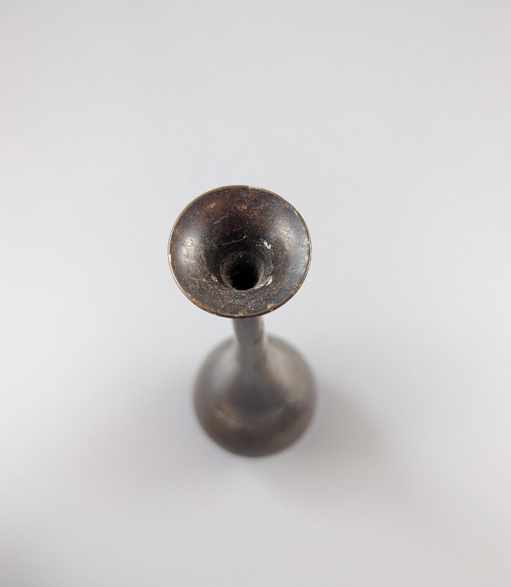 Antique Japanese bronze vase 19th century, late Mieji period