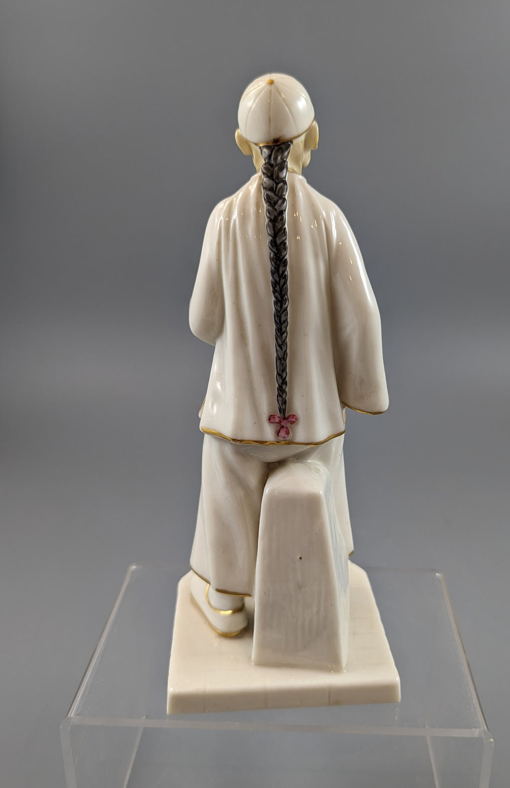 A Royal Worcester figure of a Chinese man,1883