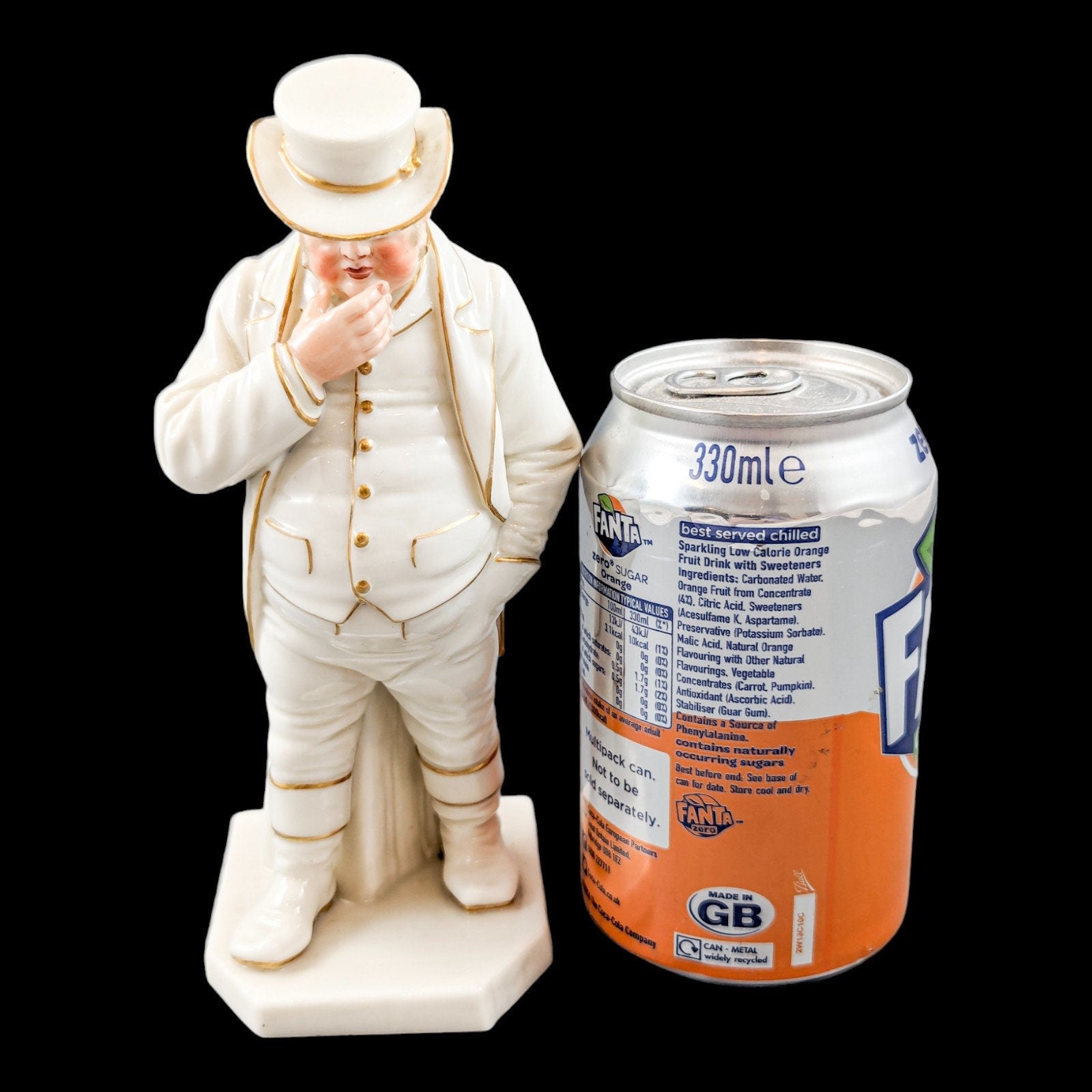 Royal Worcester figure of John Bull, the Englishman,1883