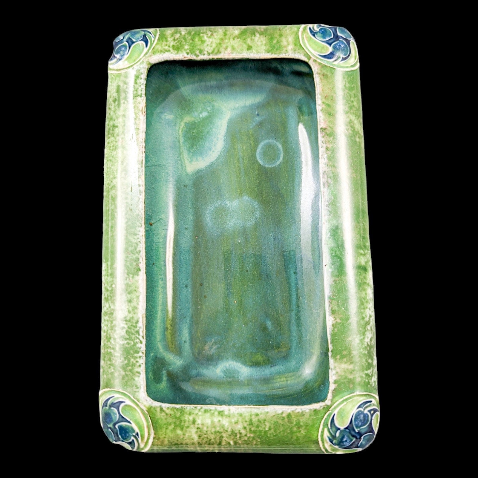 William Moorcroft Flamminian Ware Dish: Art Nouveau Pottery for Liberty & Co.