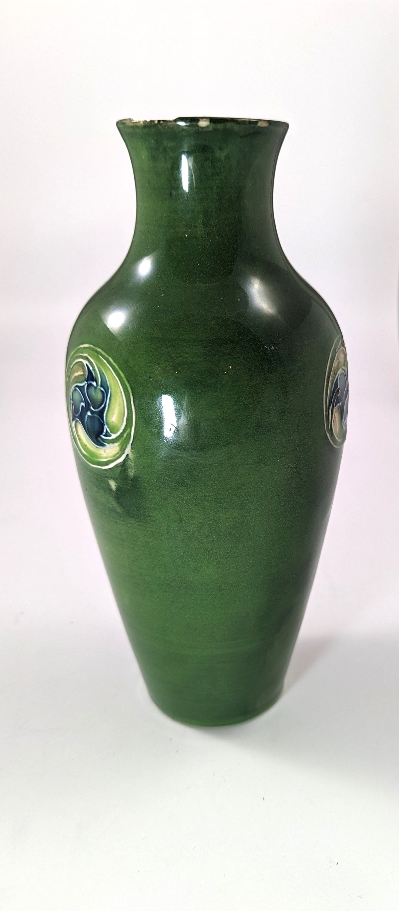 A Macintyre and Co. Flamminian ware designed by William Moorcroft,made for  Liberty & Co.
