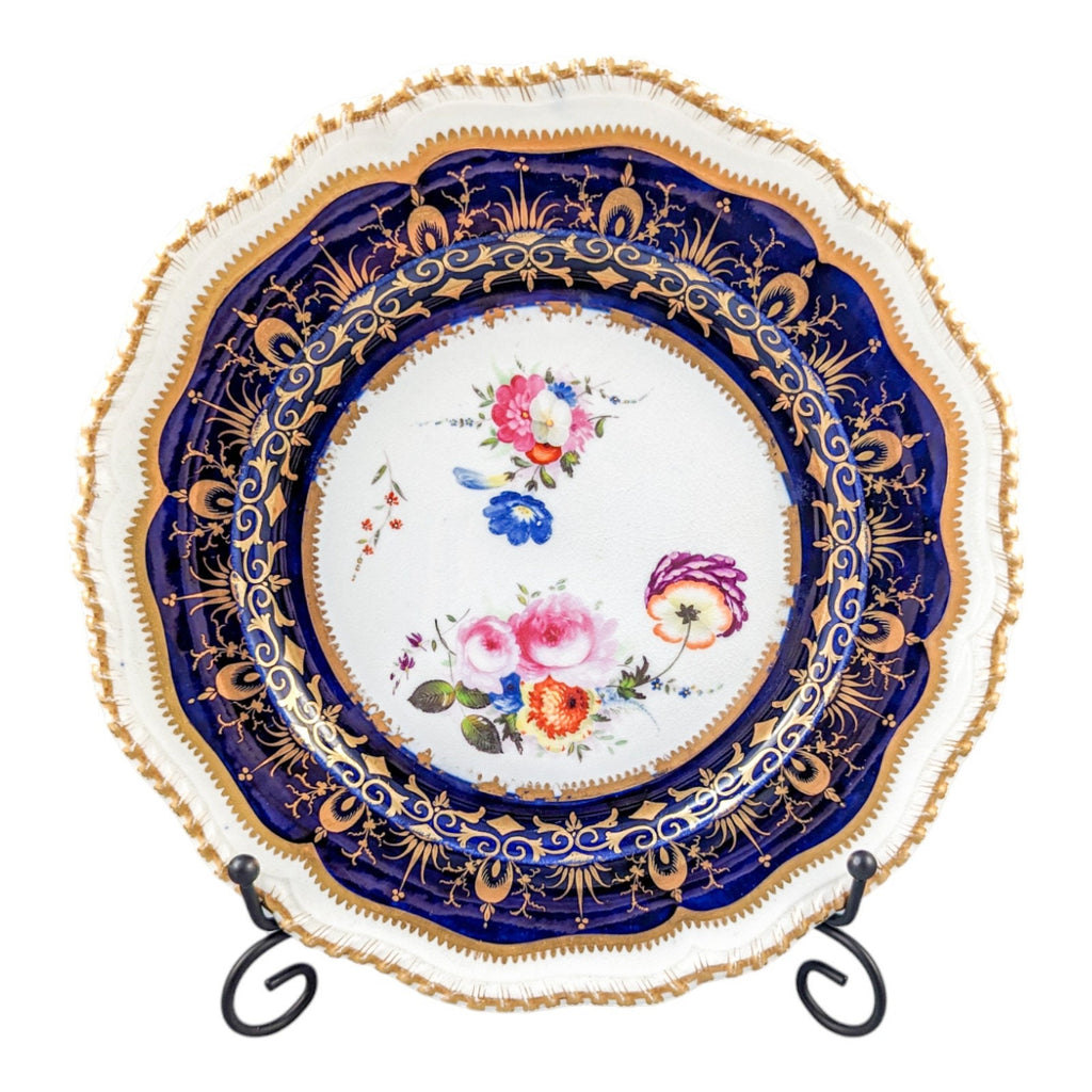 Coalport Hand Painted Plate,c.1820