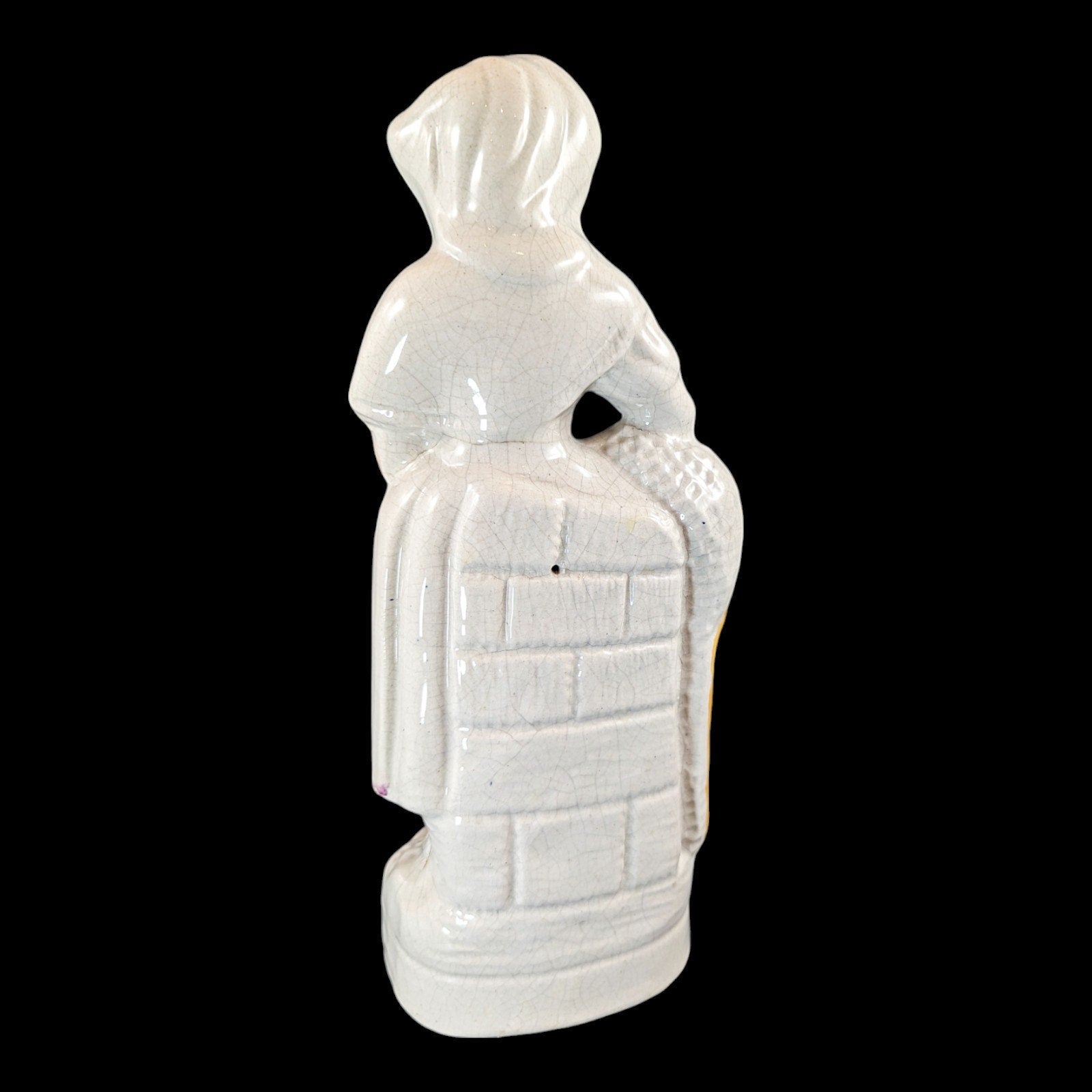 Antique    Staffordshire figurine  of Fishmonger, c.1860