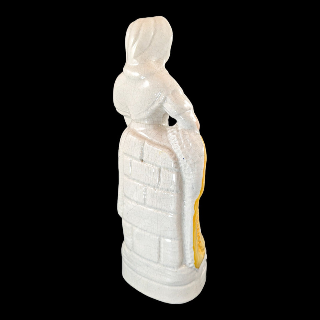 Antique    Staffordshire figurine  of Fishmonger, c.1860