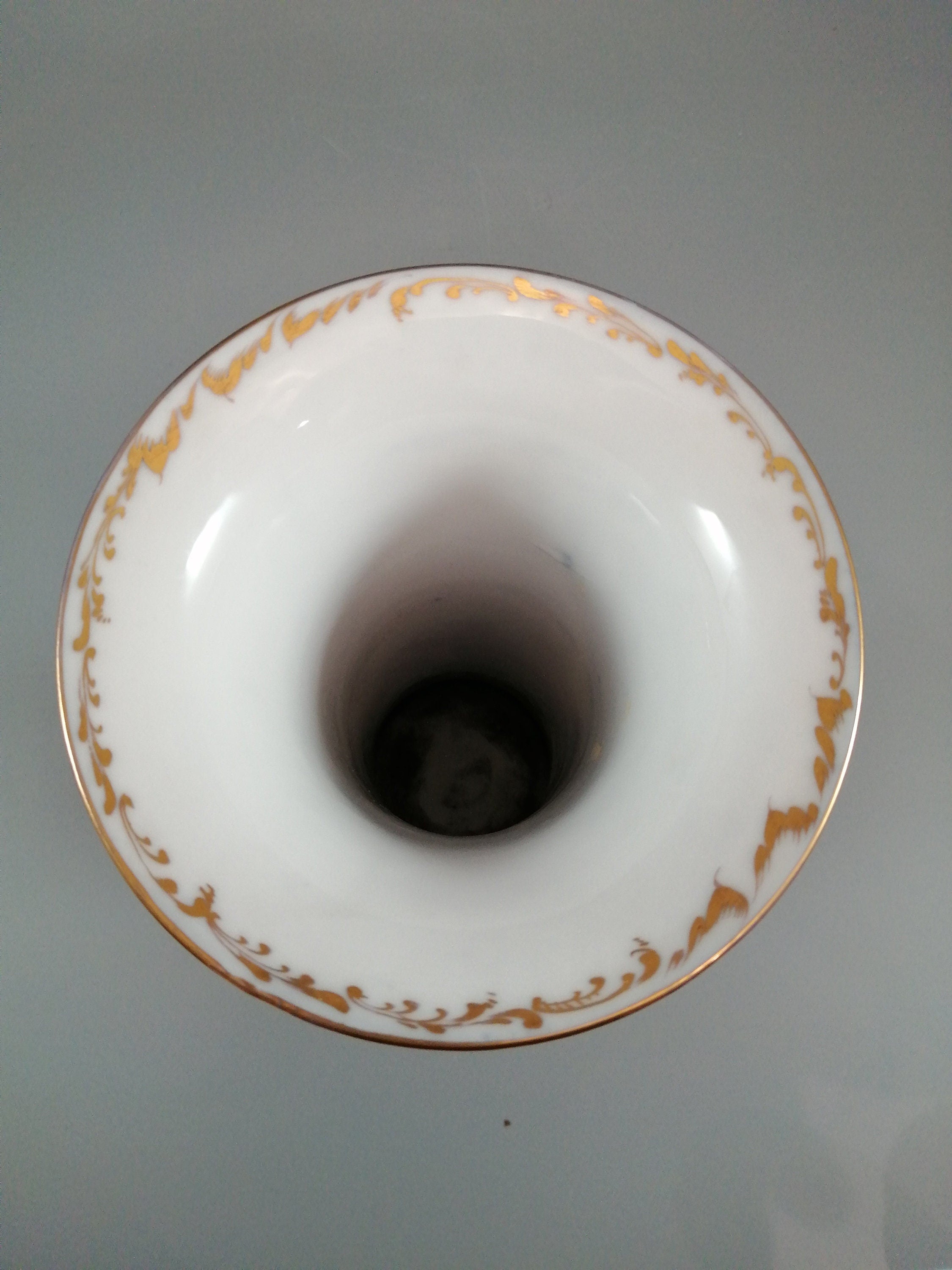 Donath & Co, Dresden, 2 cobalt vases, late 19th century