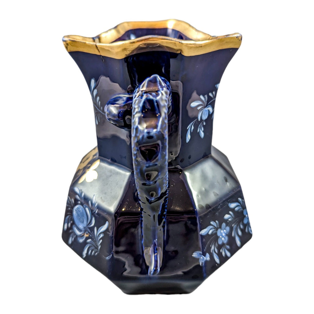 A rare antique  ironstone cobalt  jug,c.1825