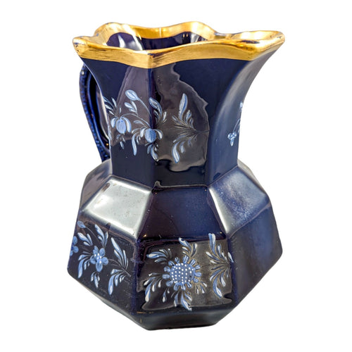 A rare antique  ironstone cobalt  jug,c.1825