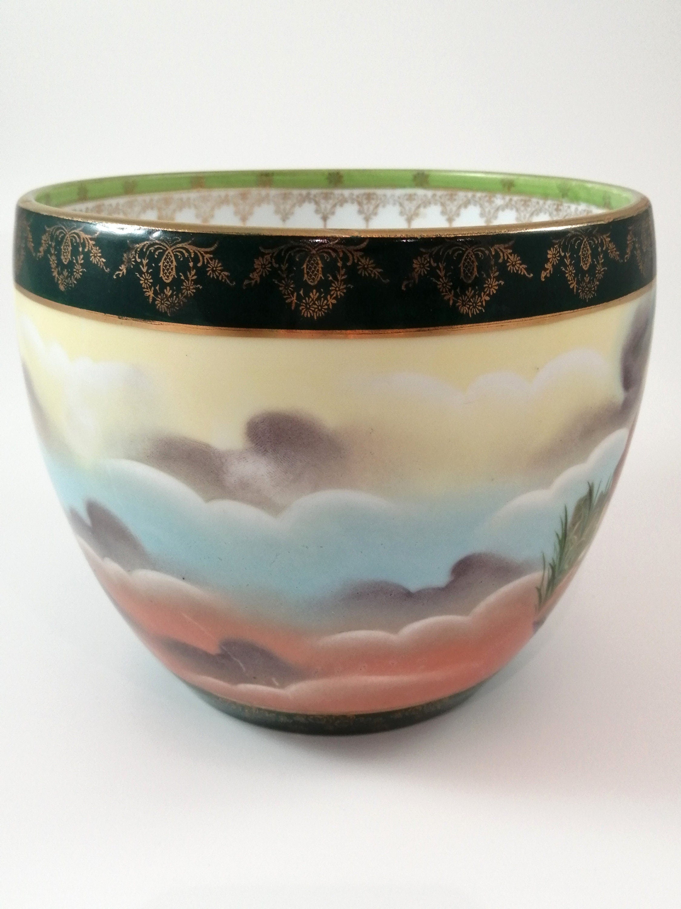 Rare Bowl with Classical Scenes by ROYAL VIENNA, c. 1790