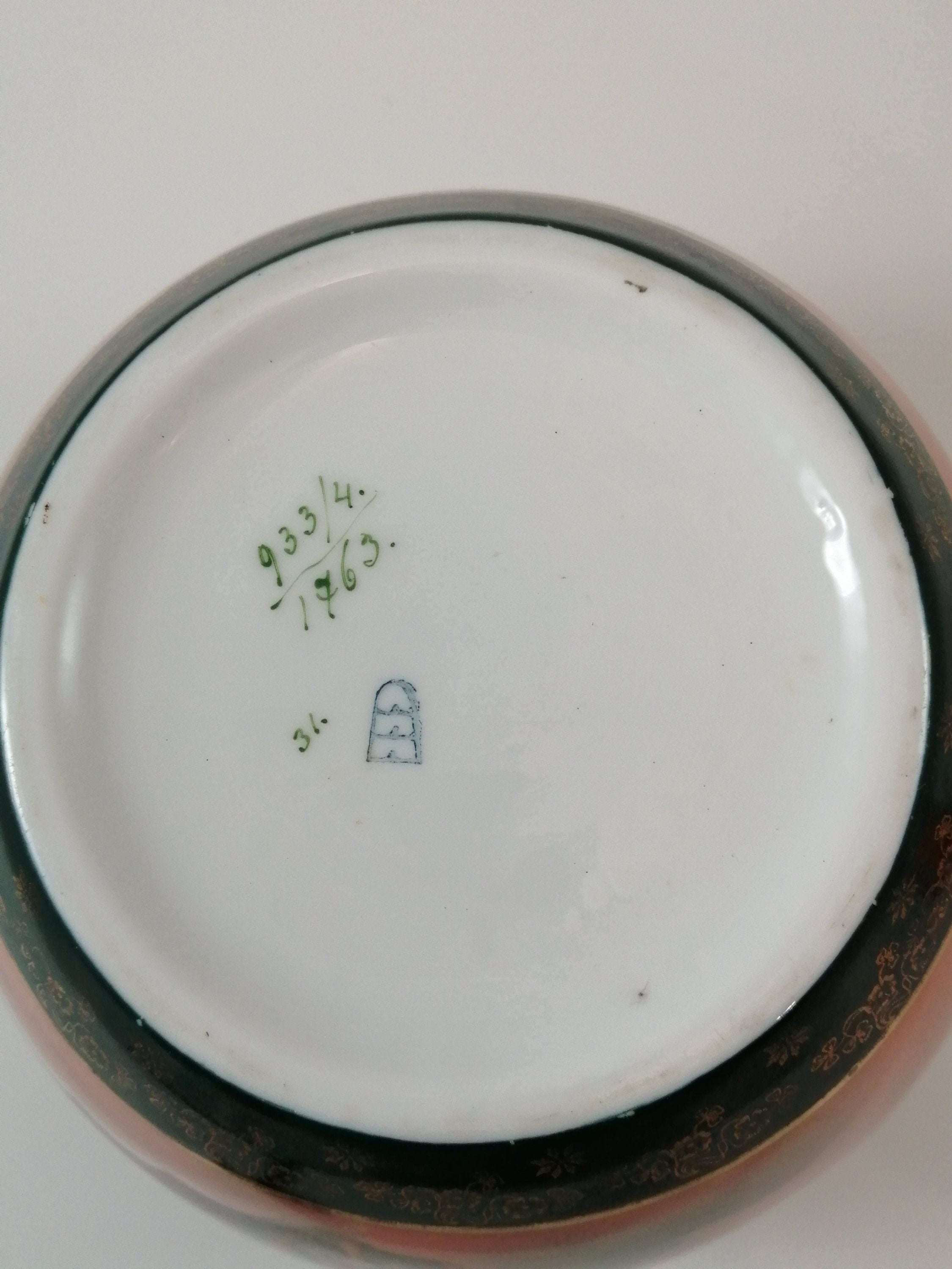 Rare Bowl with Classical Scenes by ROYAL VIENNA, c. 1790