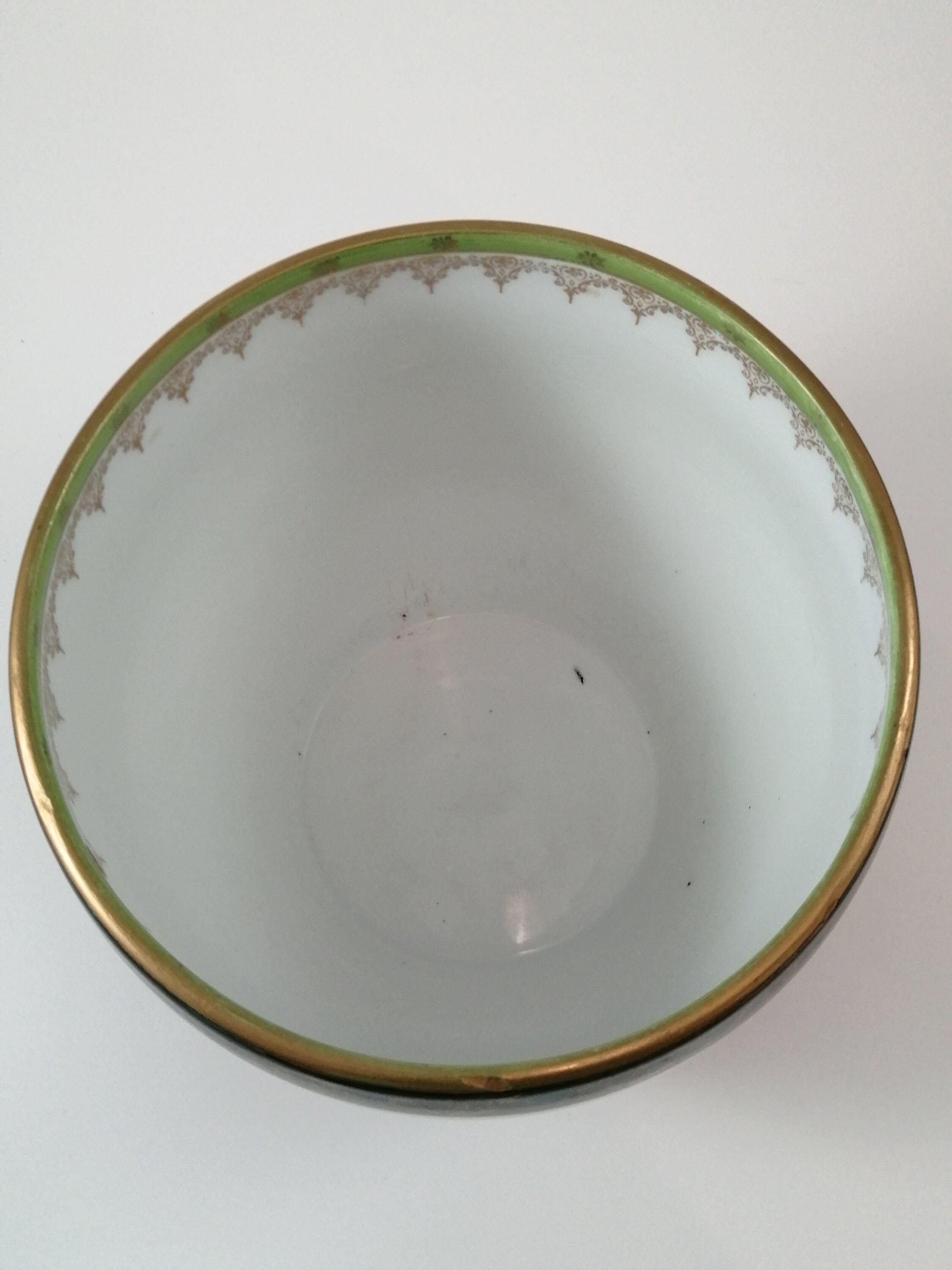Rare Bowl with Classical Scenes by ROYAL VIENNA, c. 1790