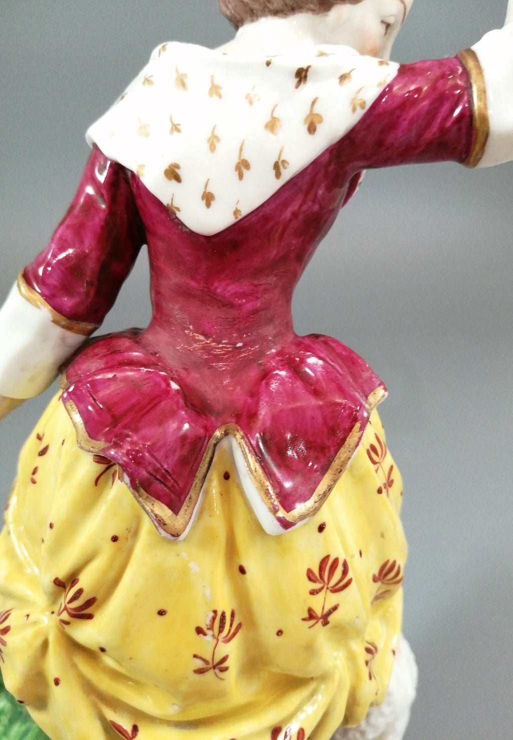 Samson Porcelain Figurines: 19th Century Rococo Shepherd & Shepherdess Pair