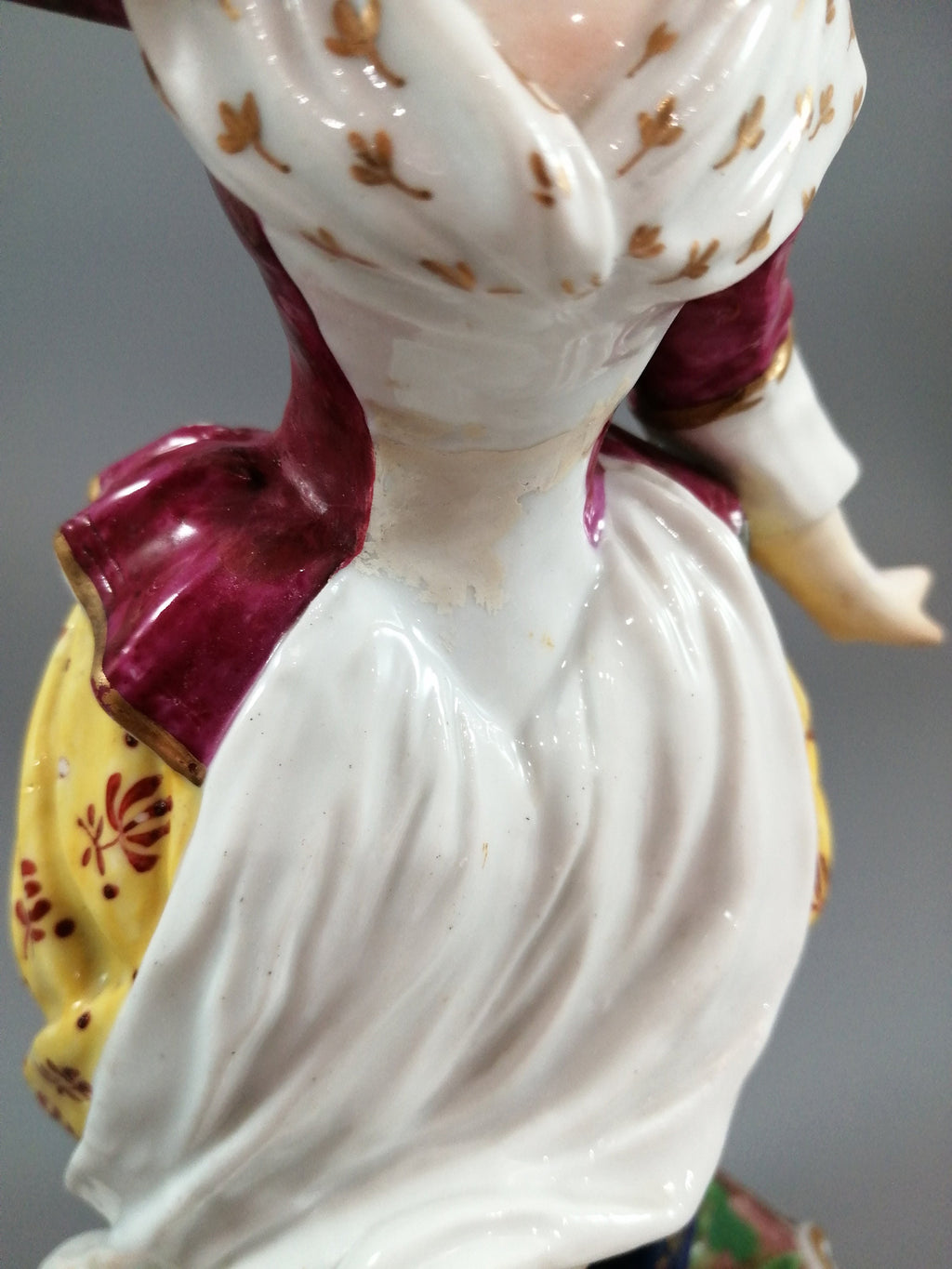 Samson Porcelain Figurines: 19th Century Rococo Shepherd & Shepherdess Pair