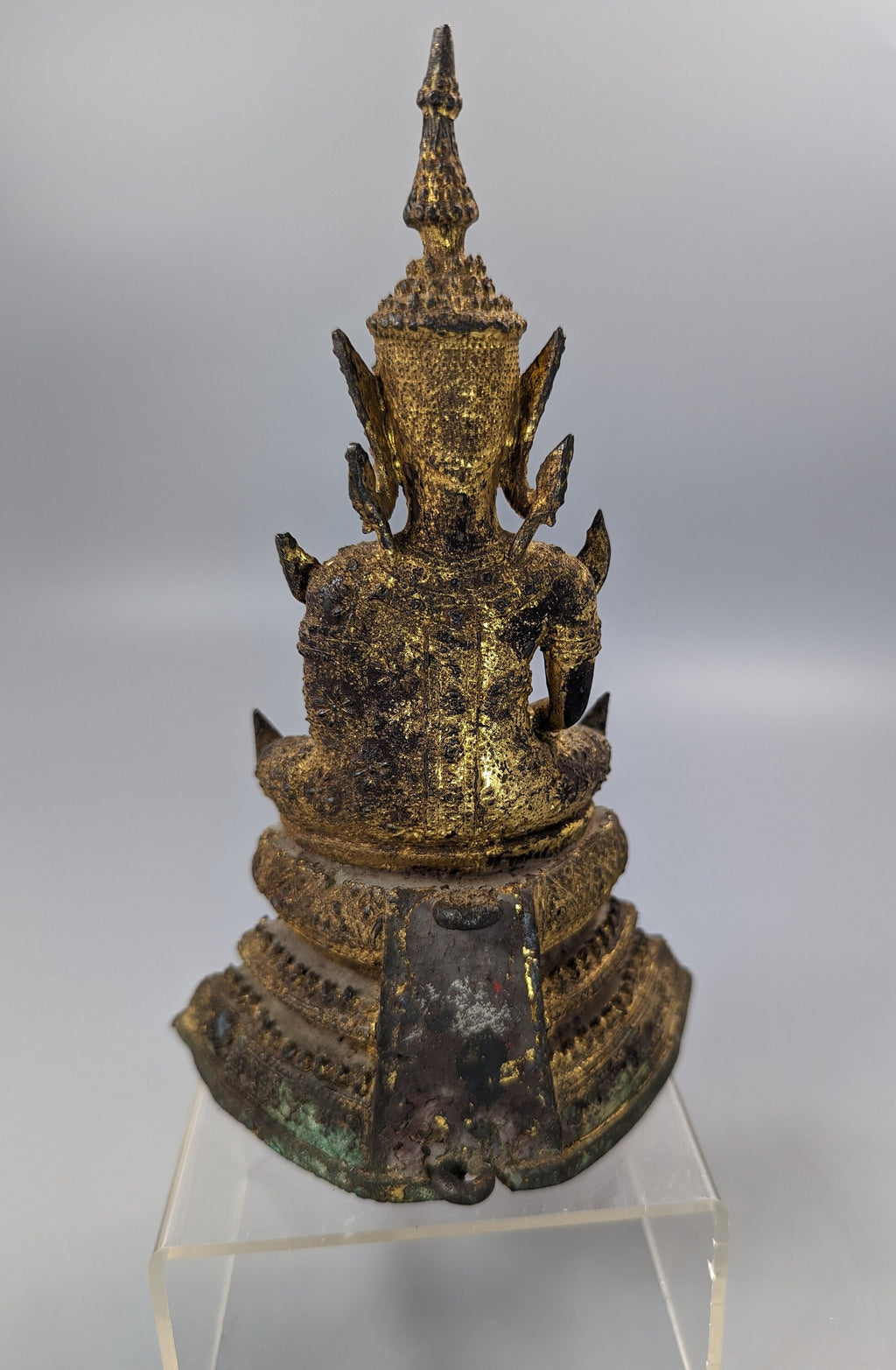 Buddha Shakyamuni on high throne,Thai ,18th/19th C.