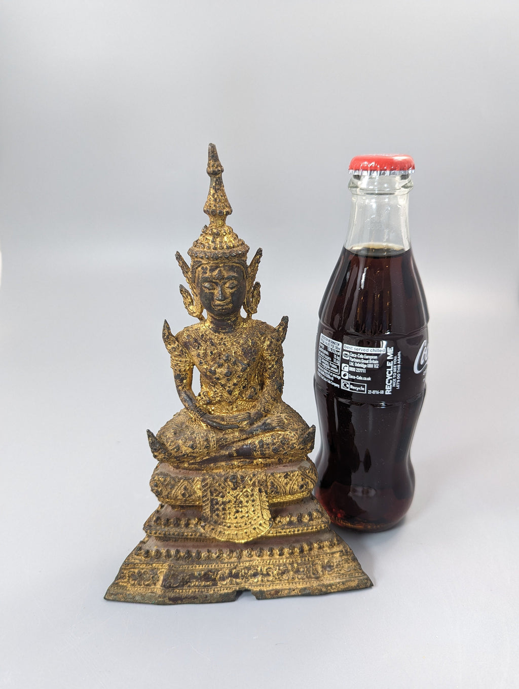 Buddha Shakyamuni on high throne,Thai ,18th/19th C.