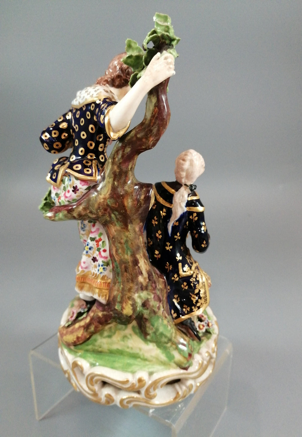 Antique Derby Figurine Shoemaker, early 19th century, rare.