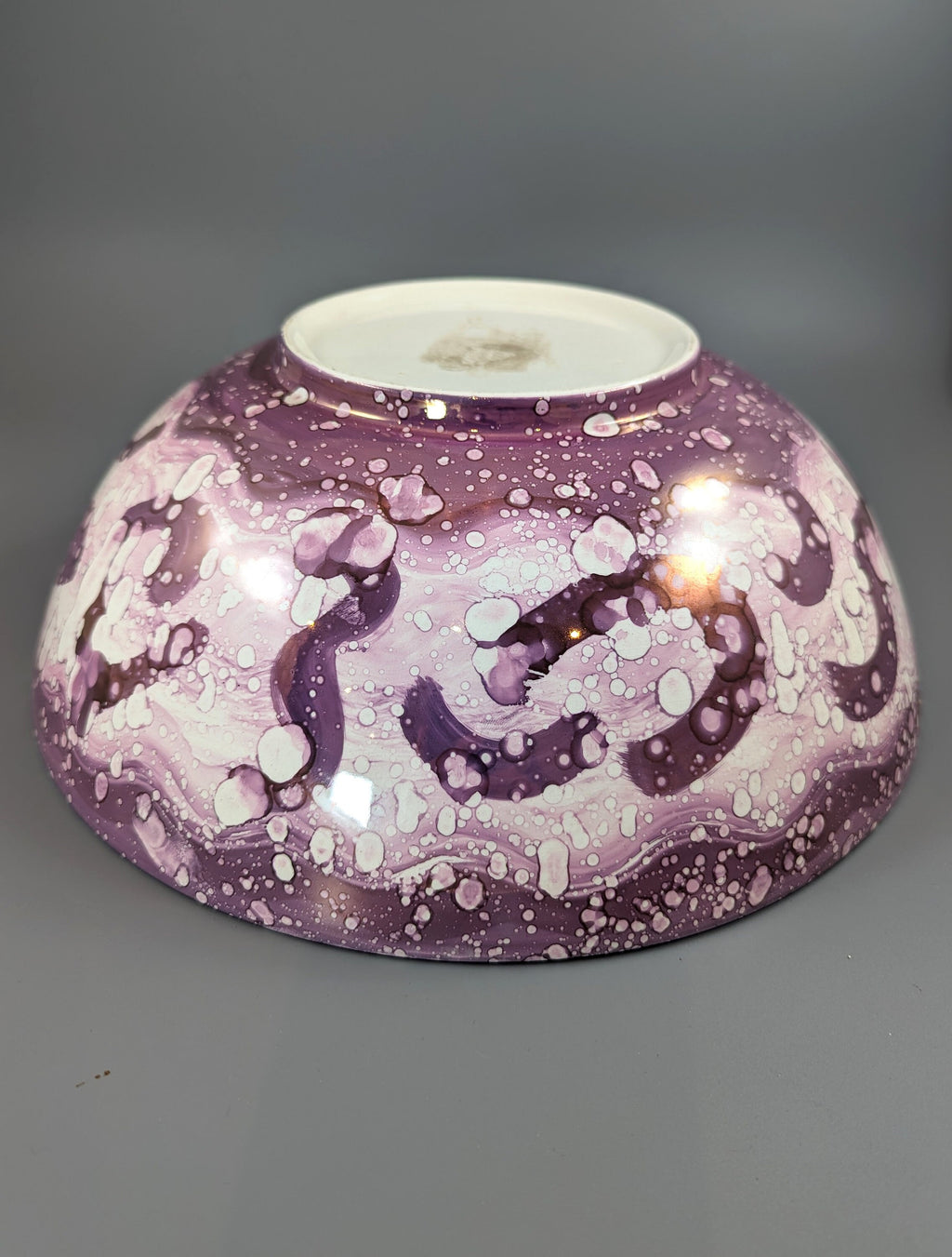 Sunderland Pink Lustre Large Bowl with transfer ‘Ship Caroline’, c. 1899.
