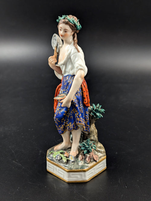 Antique Derby figurine, "Water element" c. 1800.