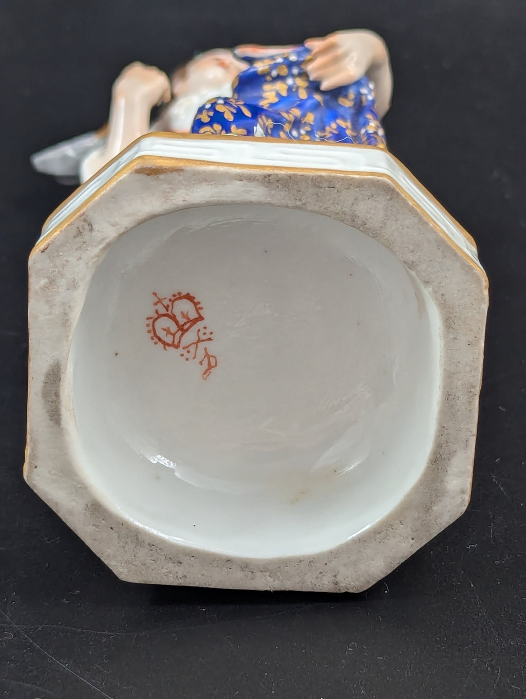Antique Derby figurine, "Water element" c. 1800.