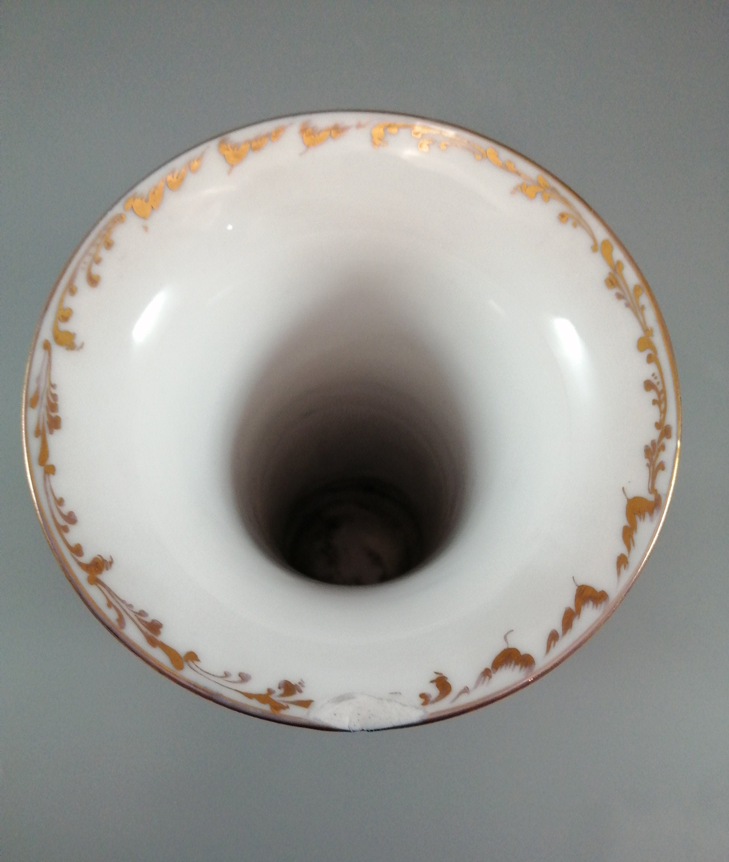 Donath & Co, Dresden, 2 cobalt vases, late 19th century