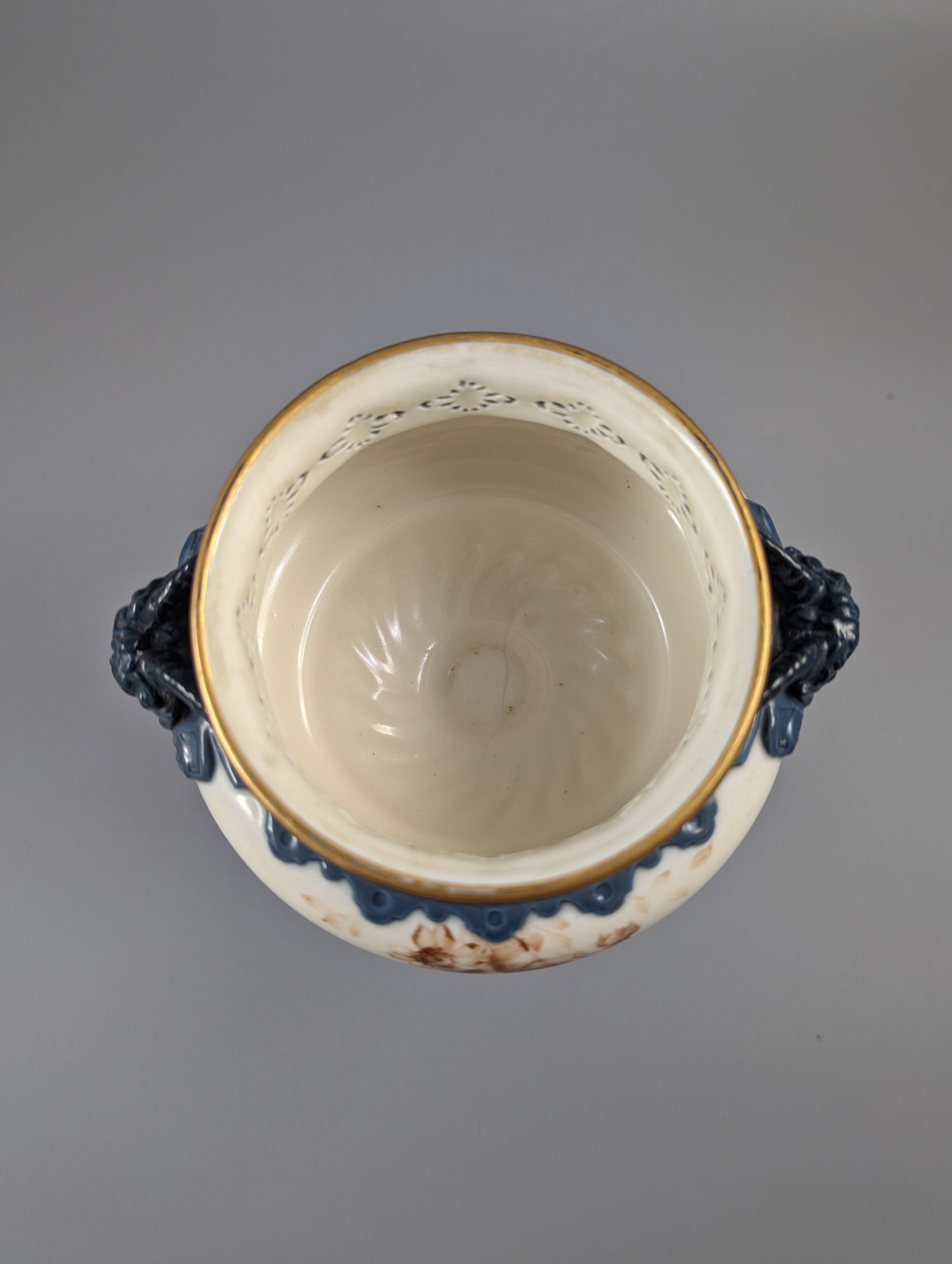 Hadley’s & Sons Worcester Pedestal Vase, c.1899